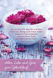 Faltkarte: Alles Liebe und Gute zum Geburtstag! Faltkarte: Alles Liebe und Gute zum Geburtstag!