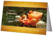 Faltkarten Weihnachten, 5 Stück Faltkarten Weihnachten, 5 Stück