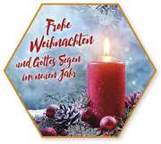 Schafmilchseife Stern "Frohe Weihnachten" Schafmilchseife Stern "Frohe Weihnachten"