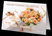 Faltkarten Geburtstag, 5 Stück Faltkarten Geburtstag, 5 Stück