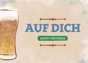 Postkarte - Auf Dich Postkarte - Auf Dich