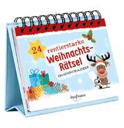 Laura Lamping - 24 rentierstarke Weihnachtsrätsel- Aufstellbuch 24 rentierstarke Weihnachtsrätsel- Aufstellbuch