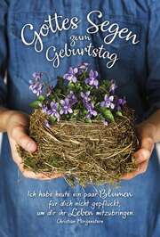 Christian Morgenstern - Faltkarte: Gottes Segen zum Geburtstag Faltkarte: Gottes Segen zum Geburtstag