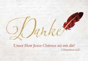 Faltkarte - Danke 2.Tim. 4,22 Faltkarte - Danke 2.Tim. 4,22