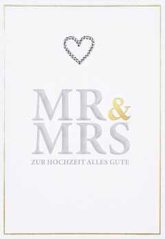 Faltkarte "Mr. & Mrs"