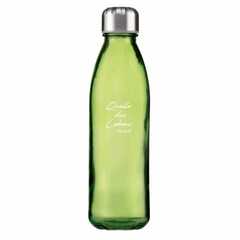 Trinkflasche aus Glas "Quelle" - grün