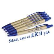 Kugelschreiber "Schön, dass es dich gibt" blau (5er Beutel) Kugelschreiber "Schön, dass es dich gibt" blau (5er Beutel)