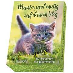 Karten-Box: Munter und mutig auf deinem Weg Karten-Box: Munter und mutig auf deinem Weg