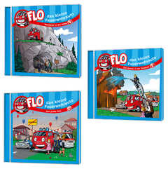 Flo - Flo, das kleine Feuerwehrauto - Flo - das kleine Feuerwehrauto - CD-Set 10 Flo - das kleine Feuerwehrauto - CD-Set 10