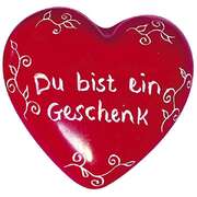 Handschmeichler-Herz: Du bist ein Geschenk Handschmeichler-Herz: Du bist ein Geschenk