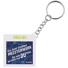 Schlüsselanhänger mit Maßband "Du bist Gottes Meisterwerk" Schlüsselanhänger mit Maßband "Du bist Gottes Meisterwerk"