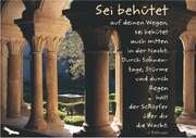 Clemens Bittlinger - Werner Richner - Sei behütet auf Deinen Wegen ... - Faltkarte Sei behütet auf Deinen Wegen ... - Faltkarte