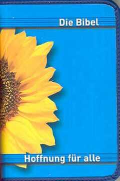 Bibelhülle Hoffnung für alle  "Sunflower Edition"