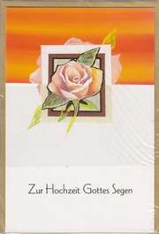 Faltkartenserie Hochzeit - 5 Stück Faltkartenserie Hochzeit - 5 Stück