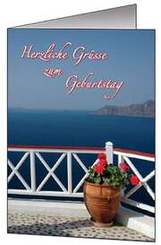 Faltkarten Geburtstag, 5 Stück Faltkarten Geburtstag, 5 Stück
