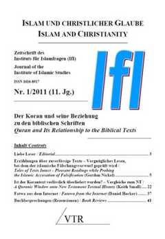 Islam und christlicher Glaube (1/2011) Islam und christlicher Glaube (1/2011)