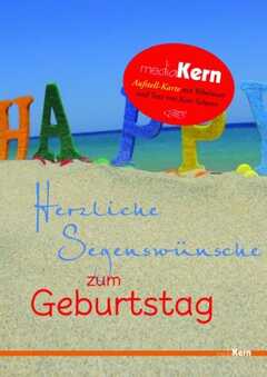 Kurt Scherer - Grußkarte - Herzliche Segenswünsche zum Geburtstag Grußkarte - Herzliche Segenswünsche zum Geburtstag