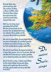 Paul Gerhardt - Postkarten: Du meine Seele, singe, 12 Stück Postkarten: Du meine Seele, singe, 12 Stück