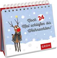 Noch 24 Mal schlafen bis Weihnachten - Aufstellbuch Noch 24 Mal schlafen bis Weihnachten - Aufstellbuch
