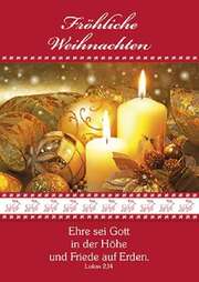 Postkarten: Ehre sei Gott in der Höhe, 12 Stück Postkarten: Ehre sei Gott in der Höhe, 12 Stück