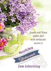 Postkarten Geburtstag - 6 Stück Postkarten Geburtstag - 6 Stück