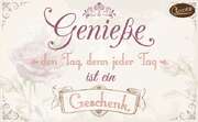 Schokokarte - Genieße den Tag Schokokarte - Genieße den Tag