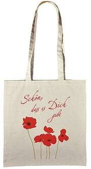 Baumwolltasche: Schön, dass es Dich gibt Baumwolltasche: Schön, dass es Dich gibt